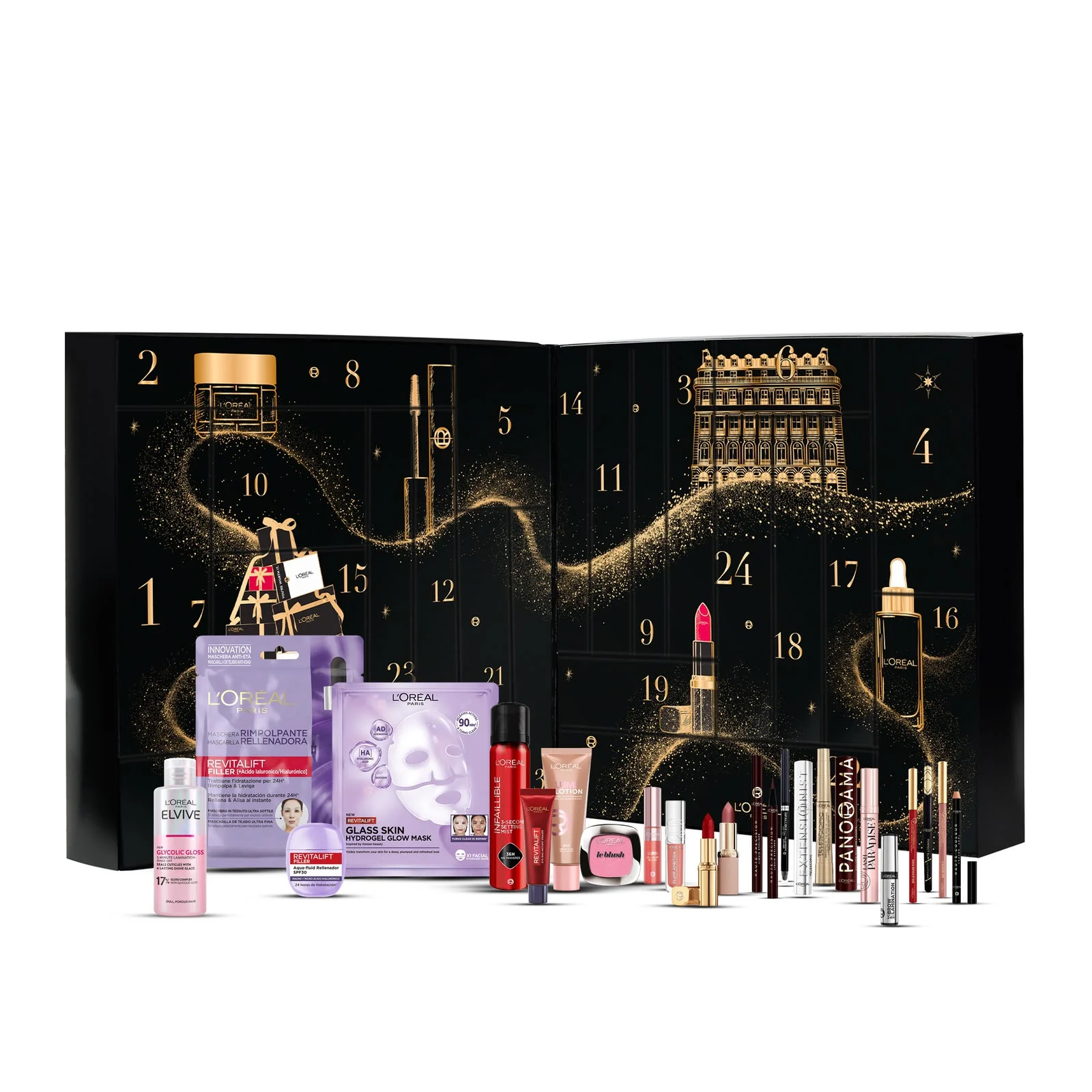Calendario de Adviento L’Oréal Paris 2026, 24 productos